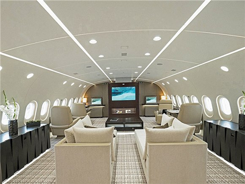 kestrel为波音787设计的vip座舱方案